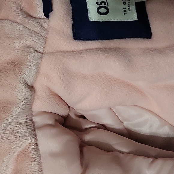 Navy blue and pink coat. 24 mo. - Picture 7 of 7